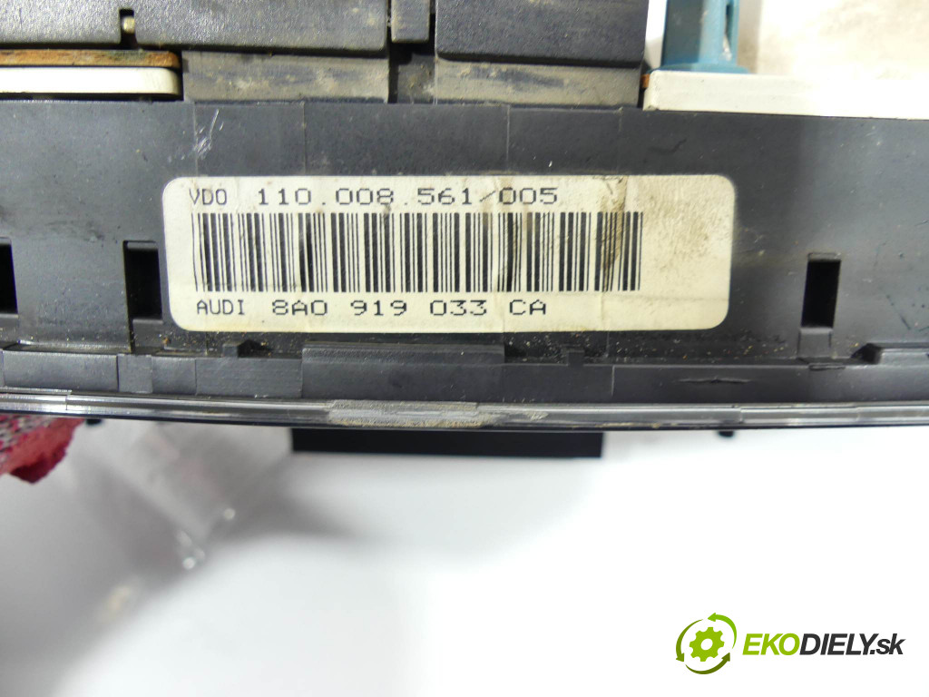 Audi 80 B4 1991-1994 +hodinky: 8a0919033ca 1,9tdi 66kw combi európa 91-94r kvalita a - audi 80 b4 91-94 prístrojovka 8a0919033ca európa