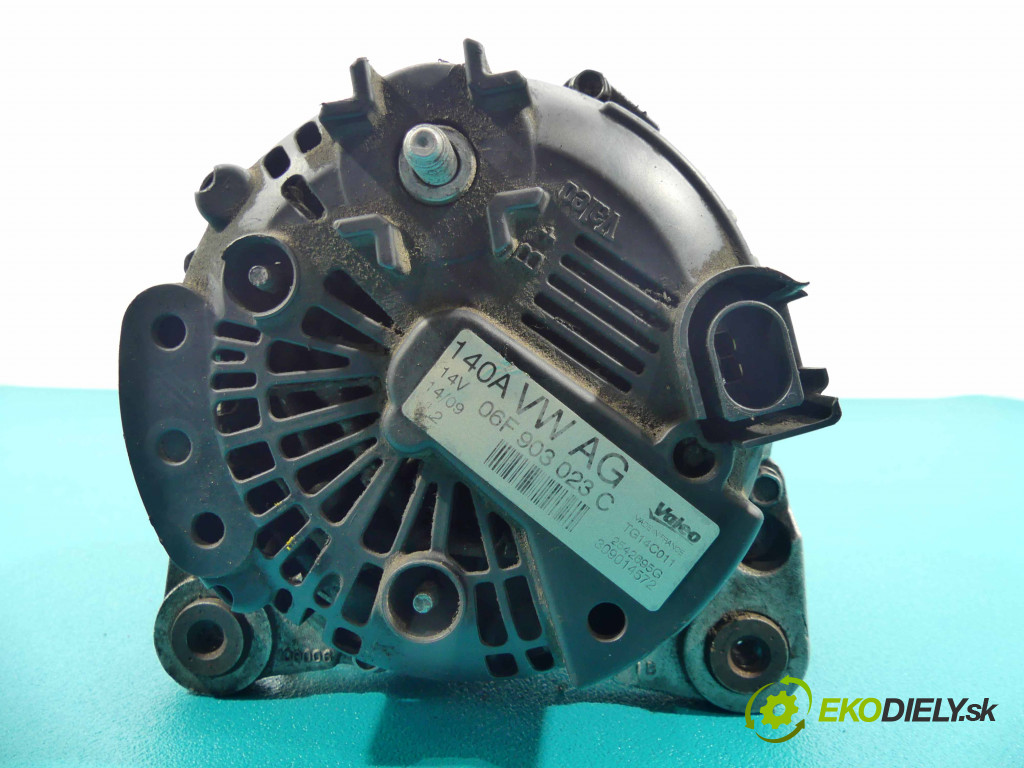 Audi A3 8L 1996-2003 testovaný valeo 06f903023c 140a 1,9tdi 90 hp climatronic abs hatchback 3d zelená farba 8l 96-99 európa kvalita a - audi a3 8l 1996-2003 alternátor ---