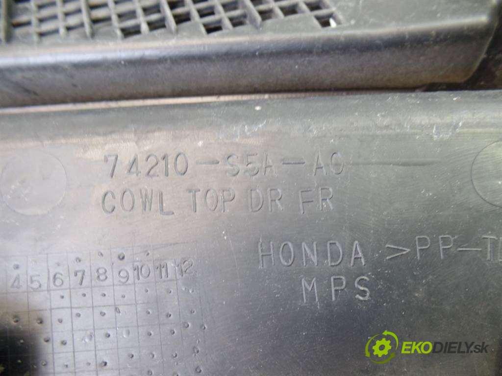 torpédo, plast pod čelné okno 74220-S5A Honda Civic VII       0