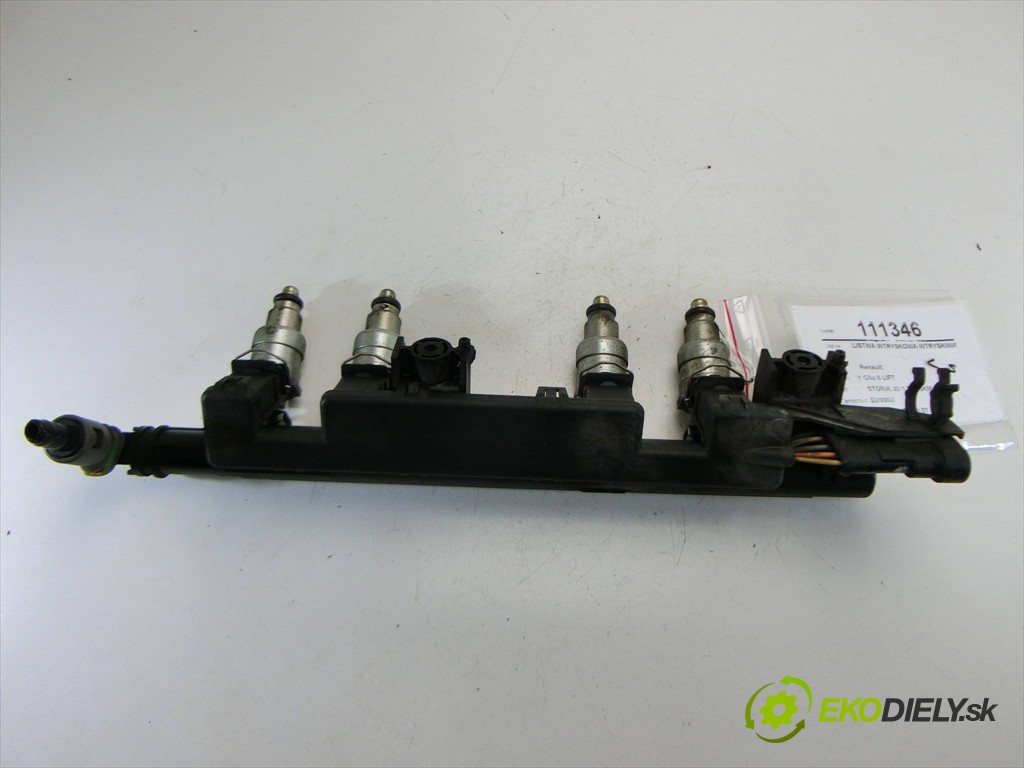 lišta vstrekovacia vstrekovacie ventily 8200365996 Renault Clio II LIFT       0