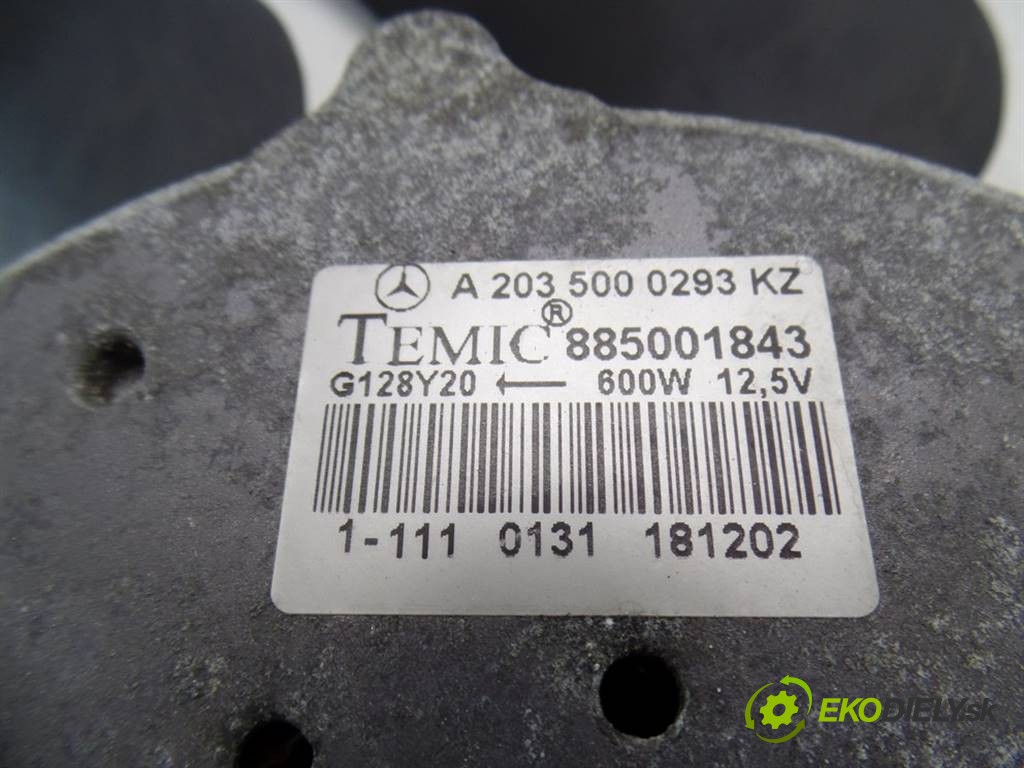 ventilátor chladiča  Mercedes-Benz C W203       0
