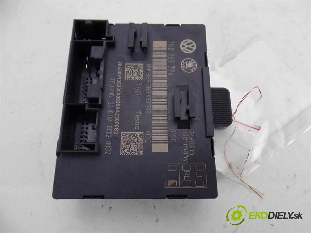 modul riadiaca jednotka dvere 7N0959794 Skoda Superb II       0