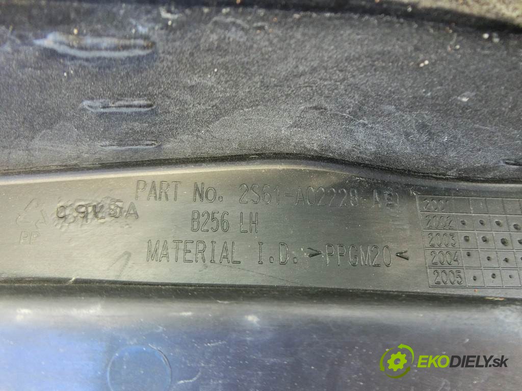 torpédo plast pod čelní okno  Ford Fiesta V       0