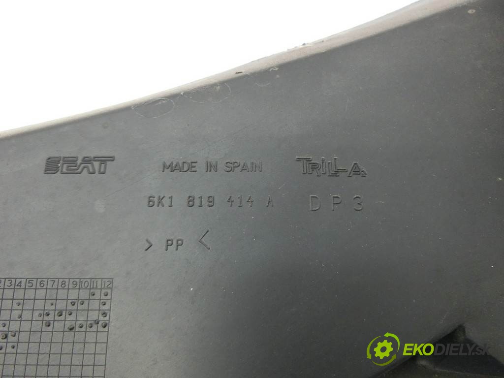 torpédo, plast pod čelné okno 6K1819413 Seat Cordoba FL       0