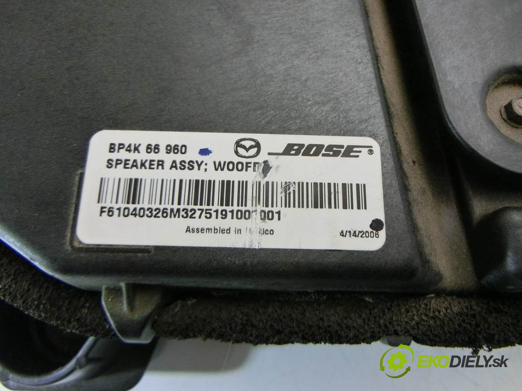 subwoofer bose Mazda 3 0 EkoDiely.sk