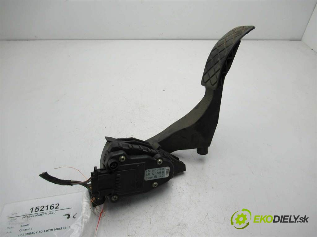 potenciometr plynového pedálu 1J1721503H Skoda Octavia I       0