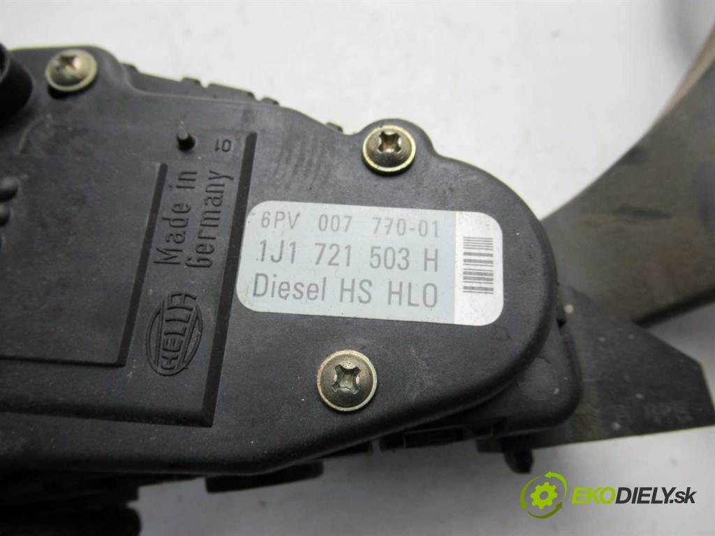 potenciometr plynového pedálu 1J1721503H Skoda Octavia I       0