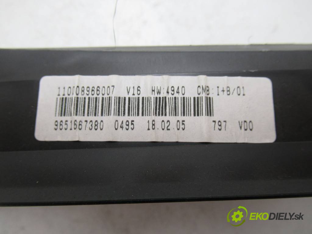 prístrojovka 9651667380 Citroen Xsara Picasso LIFT       0