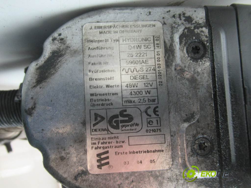 Volkswagen Passat B5 FL       0  webasto D4WSC