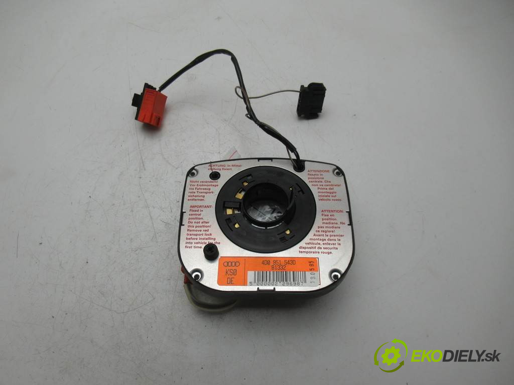 Audi A4 B5       0  krúžok, slimák airbag 4D0951543D