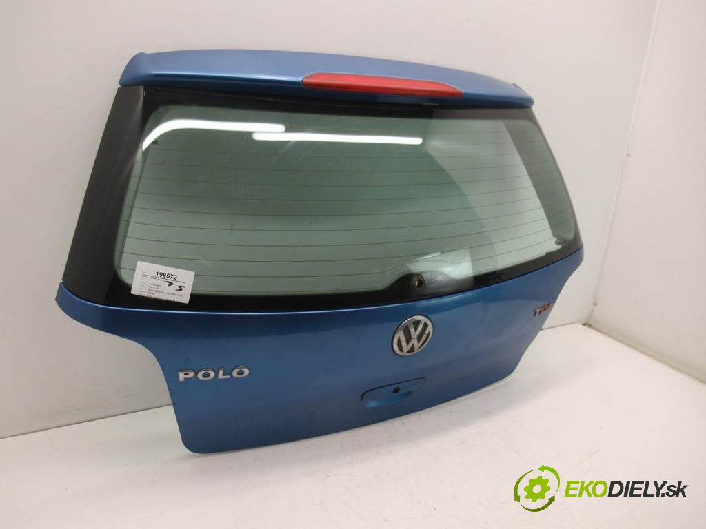 Volkswagen Polo IV 9N       0  zadní část kapota