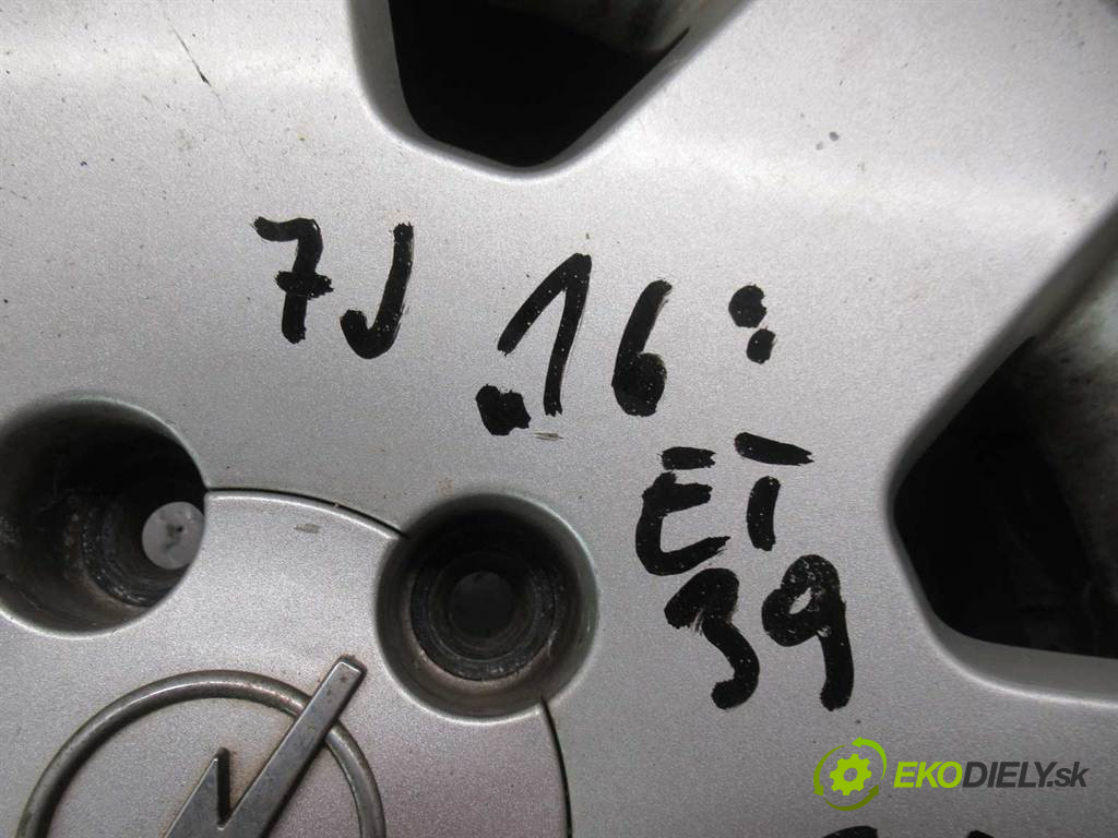 Opel Zafira       0  disky hliníkové - 16