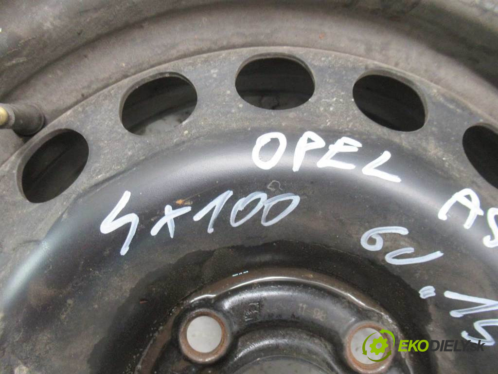 Opel Astra G       0  disky plechové - 15