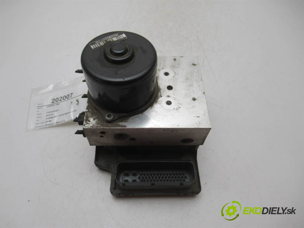 Volkswagen Golf IV       0  pumpa abs 1C0907379