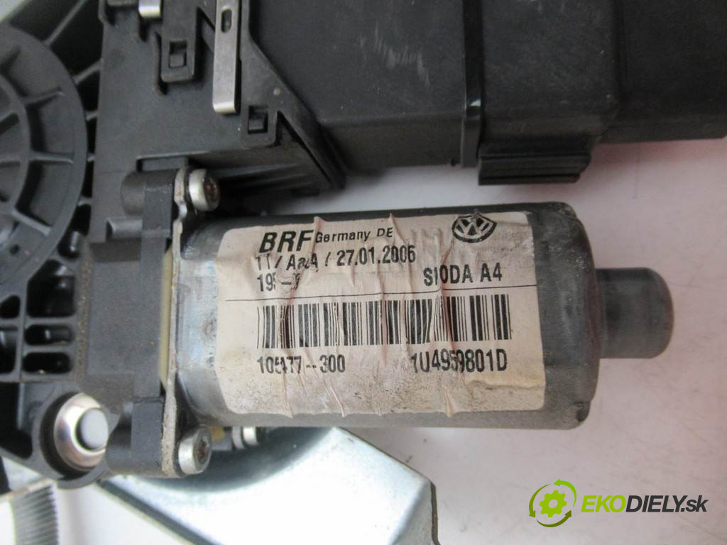 Skoda Octavia I LIFT       0  mechanismus okna přední část levý 1U4959801D