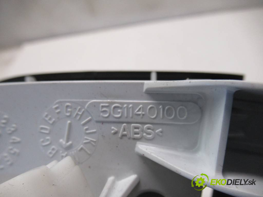 Fiat Punto Evo       0  panel ovládania kúrenia
