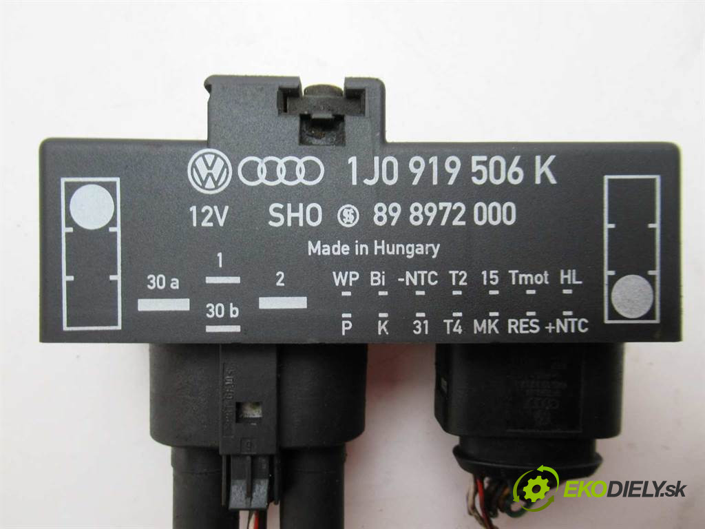 Volkswagen Golf IV       0  modul řídící jednotka ventilátoru 1J0919506K