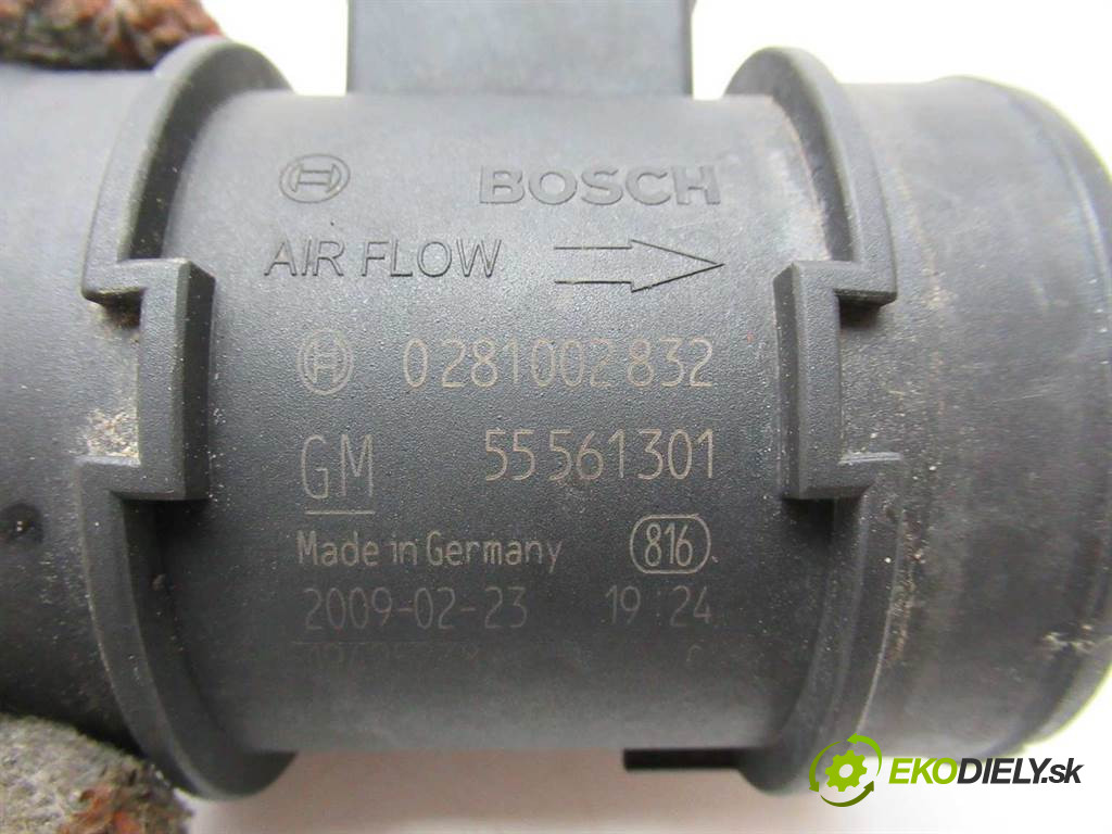 Opel Astra H       0  váha vzduchu 55561301