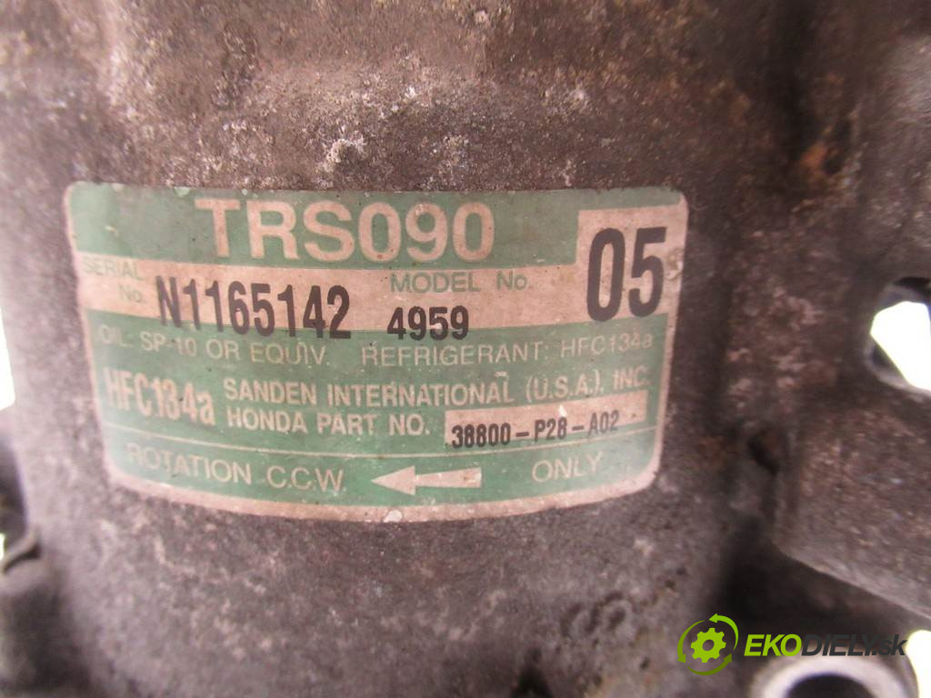 Honda Civic VI       0  kompresor klimatizácie 38800-P28-A02