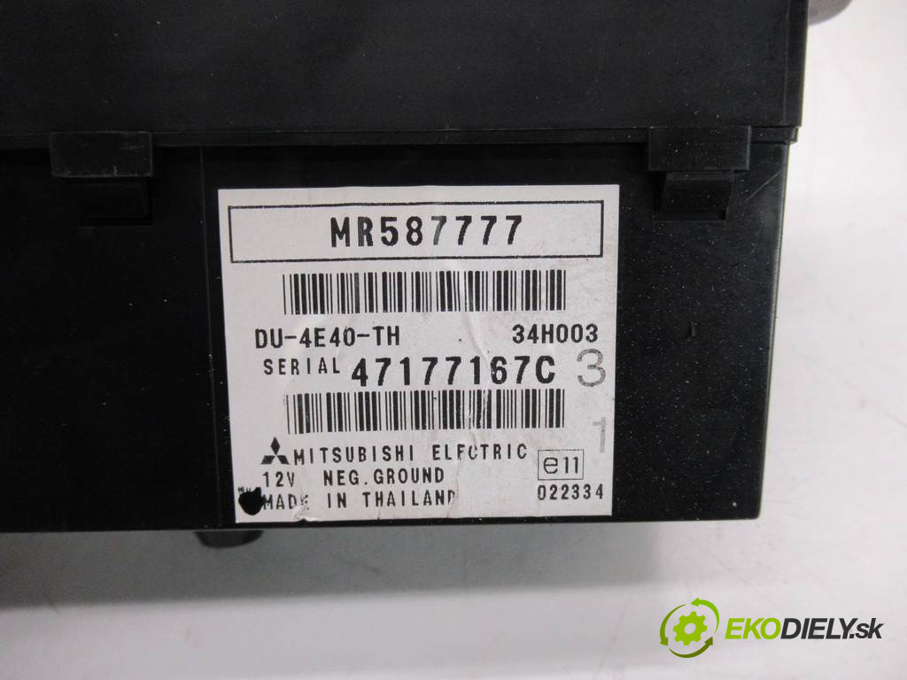 Mitsubishi Colt VI CZ3       0  displej MR587777