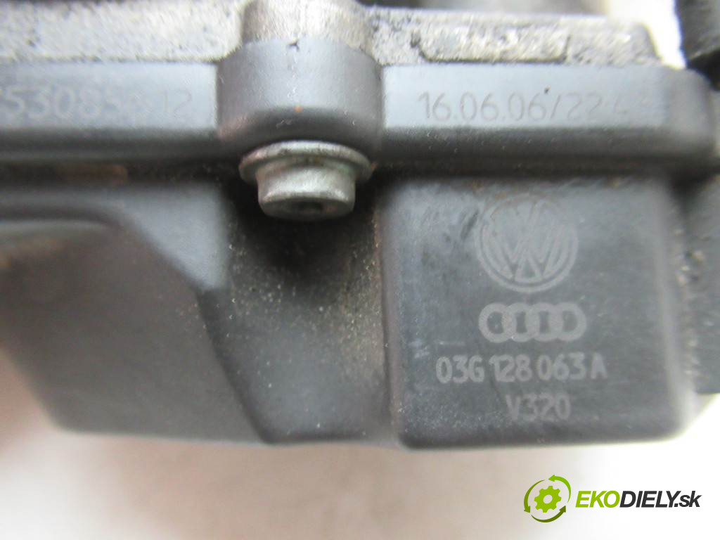Volkswagen Caddy       0  škrtiaca klapka 03G128063A