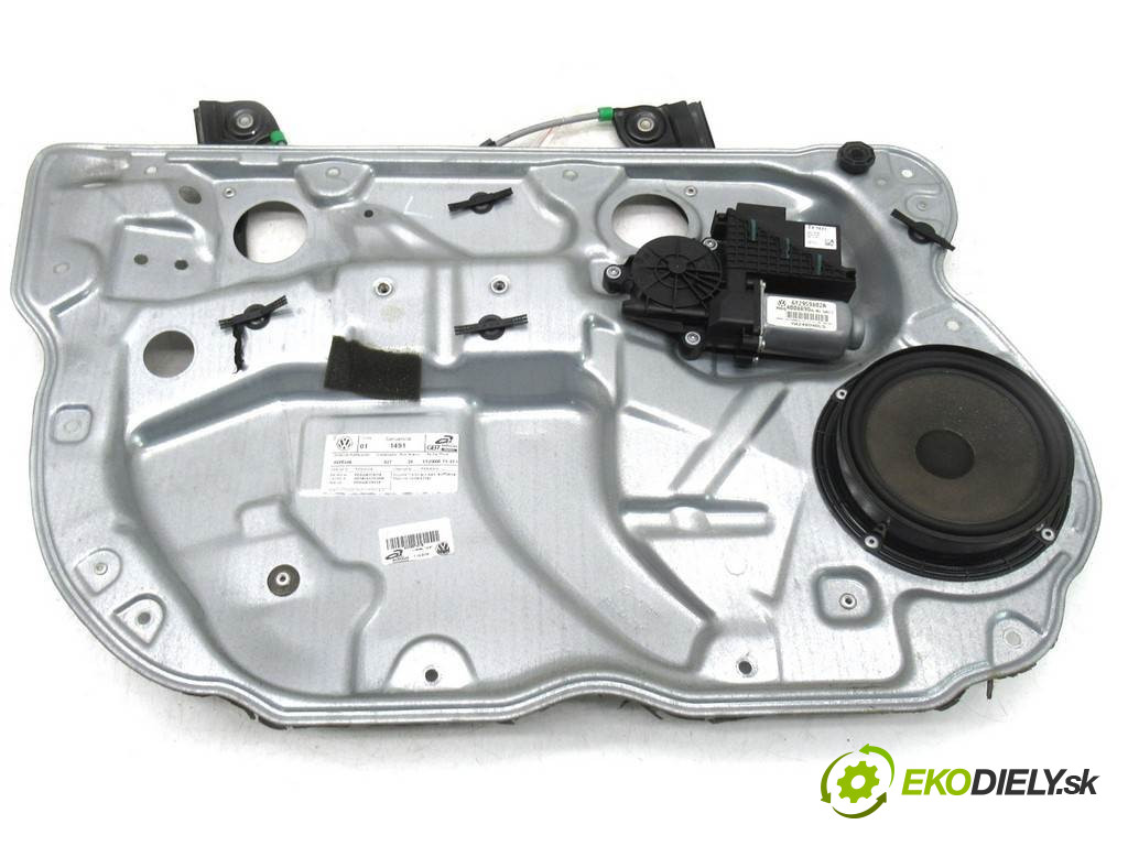 Volkswagen Polo IV 9N LIFT       0  mechanismus okna přední část levý 6Y2959802A