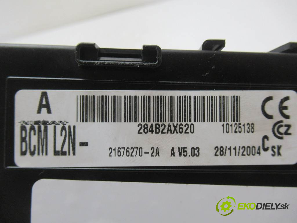 Nissan MICRA K12       0  modul bcm 284B2AX620