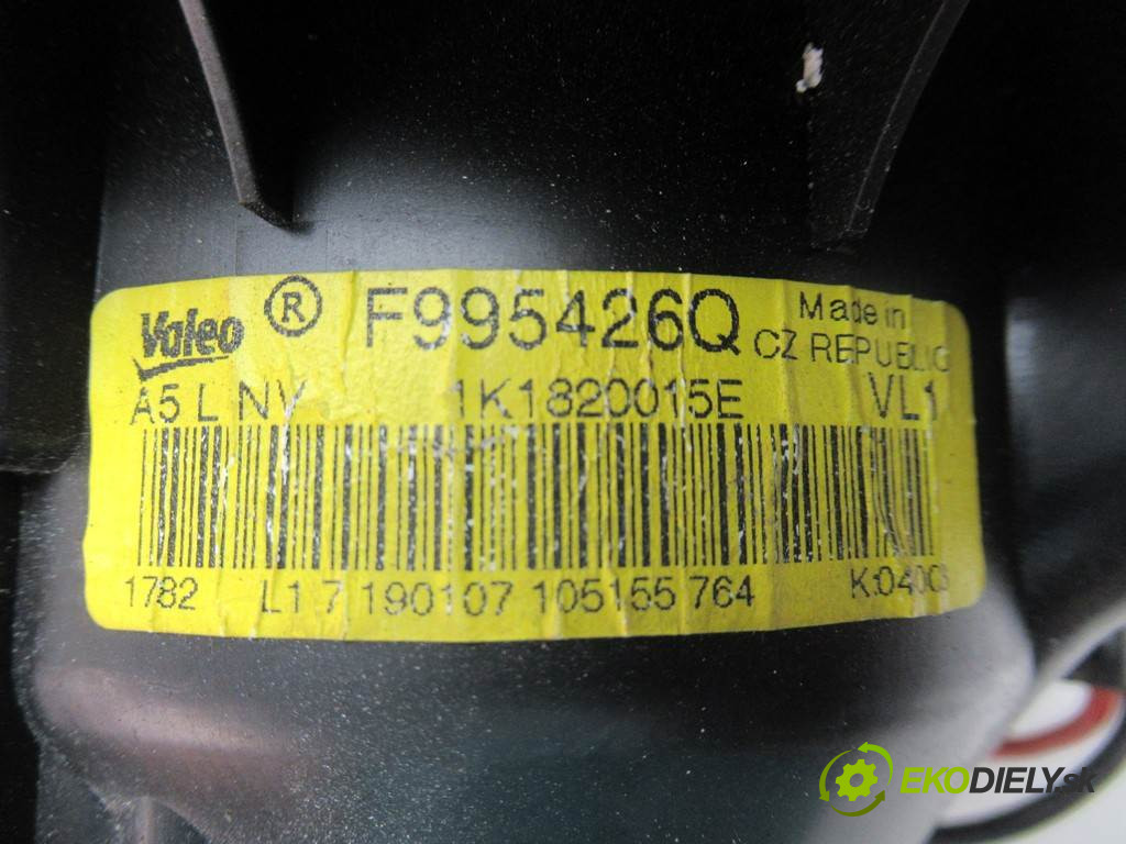 Skoda Octavia II       0  ventilátor ventilátor kúrenia 1K1820015E
