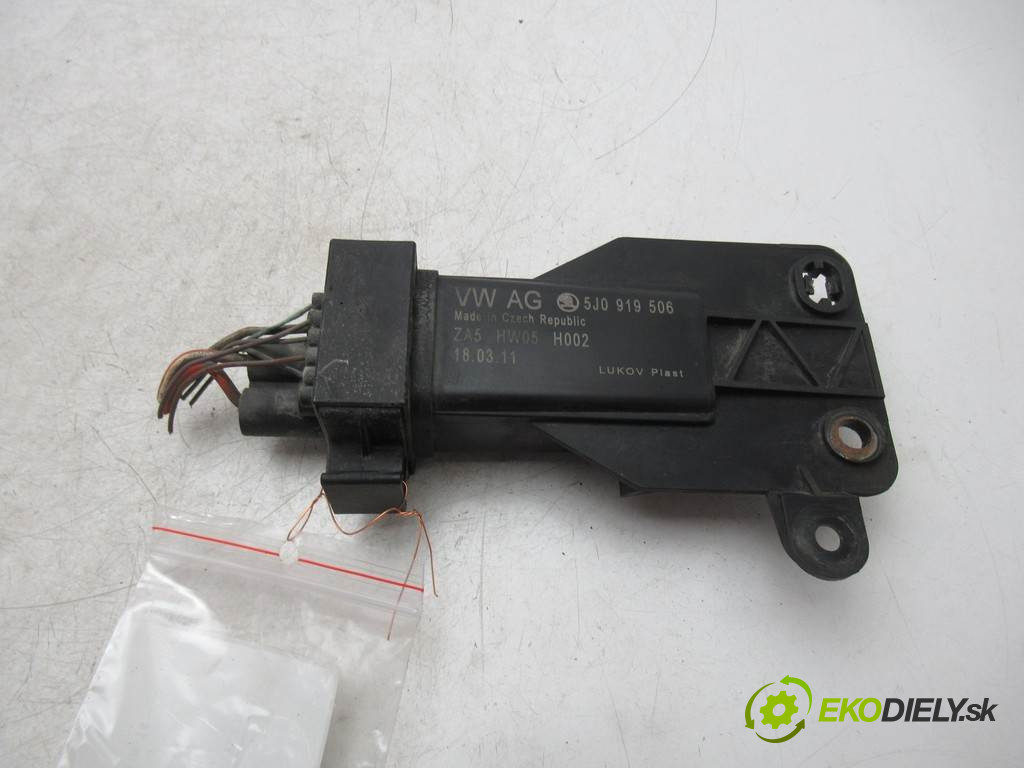 Skoda Fabia II       0  modul riadiaca jednotka ventilátora 5J0919506