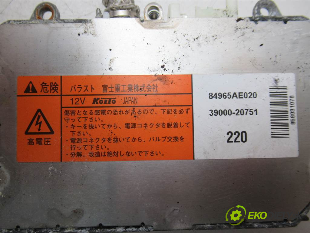 Subaru Legacy Outback III       0  měnič xenon 84965AE020