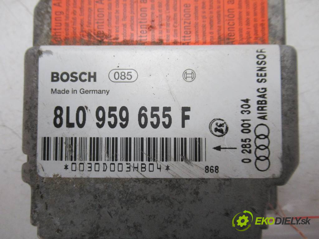 Audi A3 8L       0  senzor airbag 8L0959655F