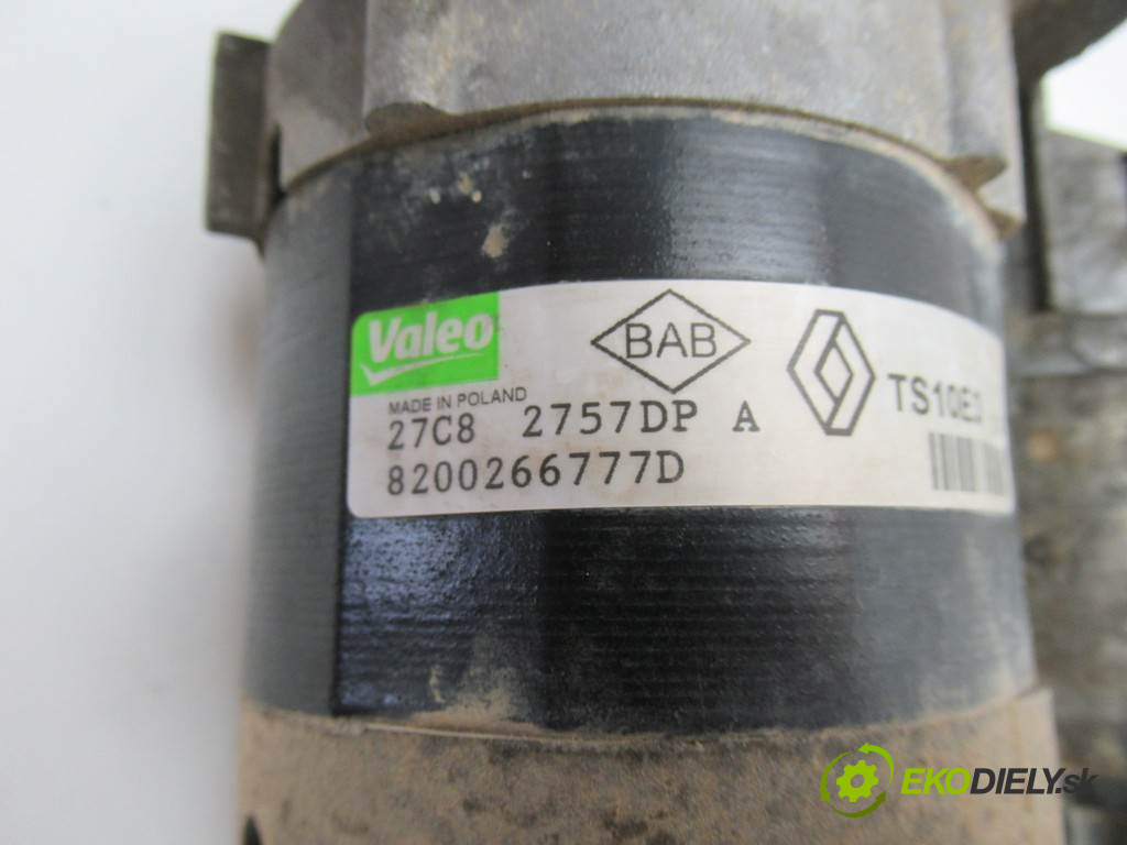 Renault Megane II LIFT       0  štartér 8200266777D
