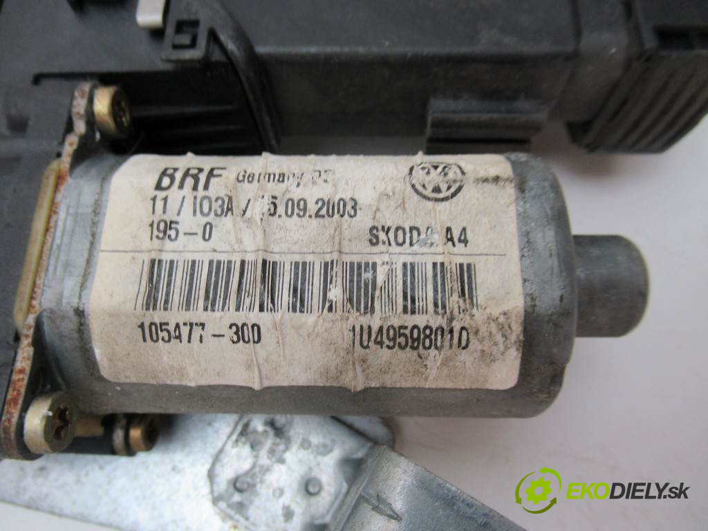 Skoda Octavia I LIFT       0  mechanizmus okna predný ľavy 1U4959801D