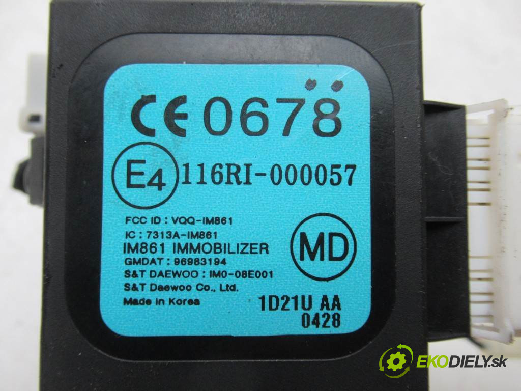 Chevrolet Aveo LIFT       0  spínačka 96983194