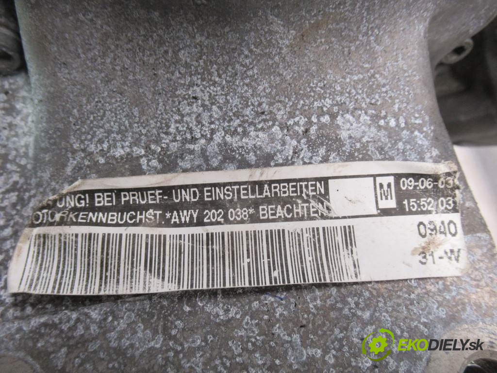Skoda Fabia       0  motor AWY