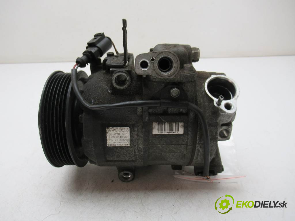 Skoda Fabia II       0  kompresor klimatizácie 6Q0820808G