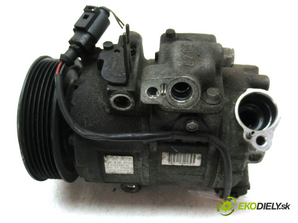 Skoda Fabia II       0  kompresor klimatizácie 6Q0820808G