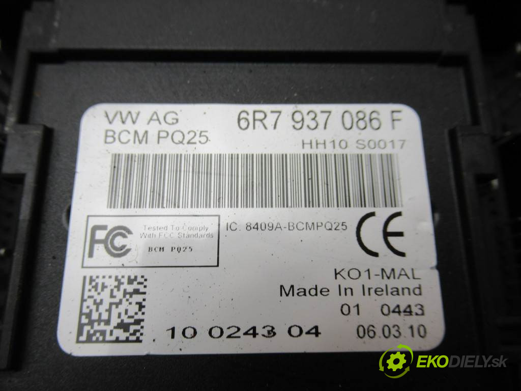 Skoda Fabia II       0  modul bcm 6R7937086F
