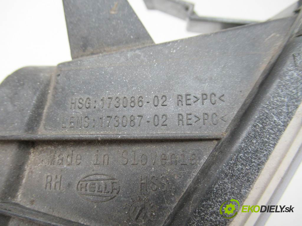 Skoda Fabia II       0  hmlové svetlo, hmlovka pravy 5J0941700B