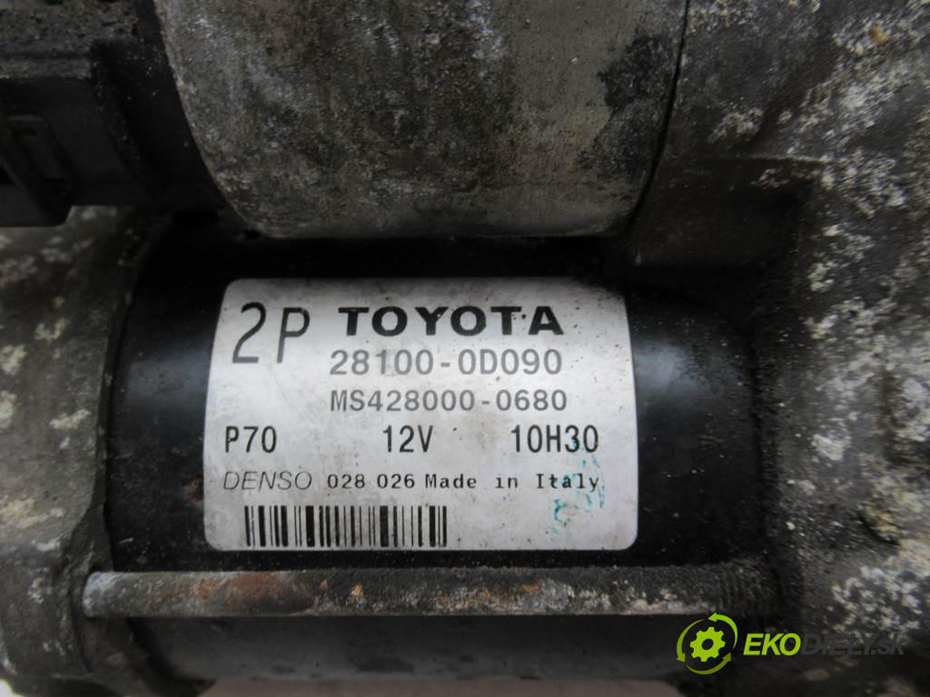 Toyota Avensis II T25       0  startér 28100-0D090