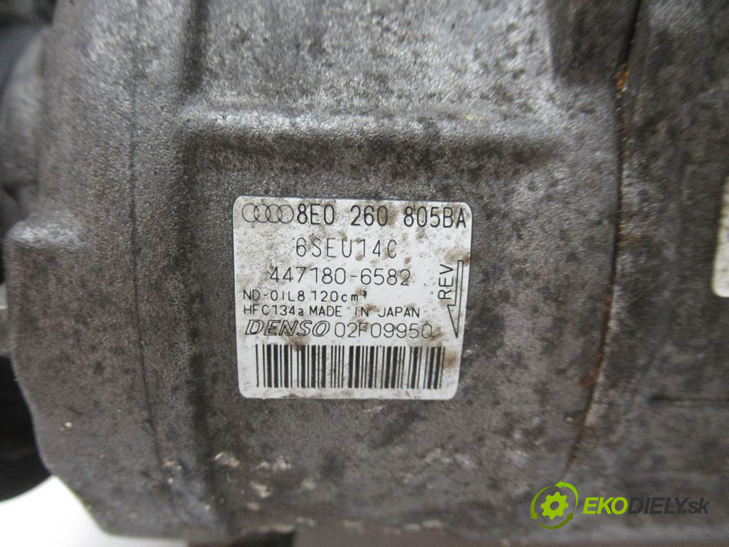 Audi A4 B6       0  kompresor klimatizácie 8E0260805BA
