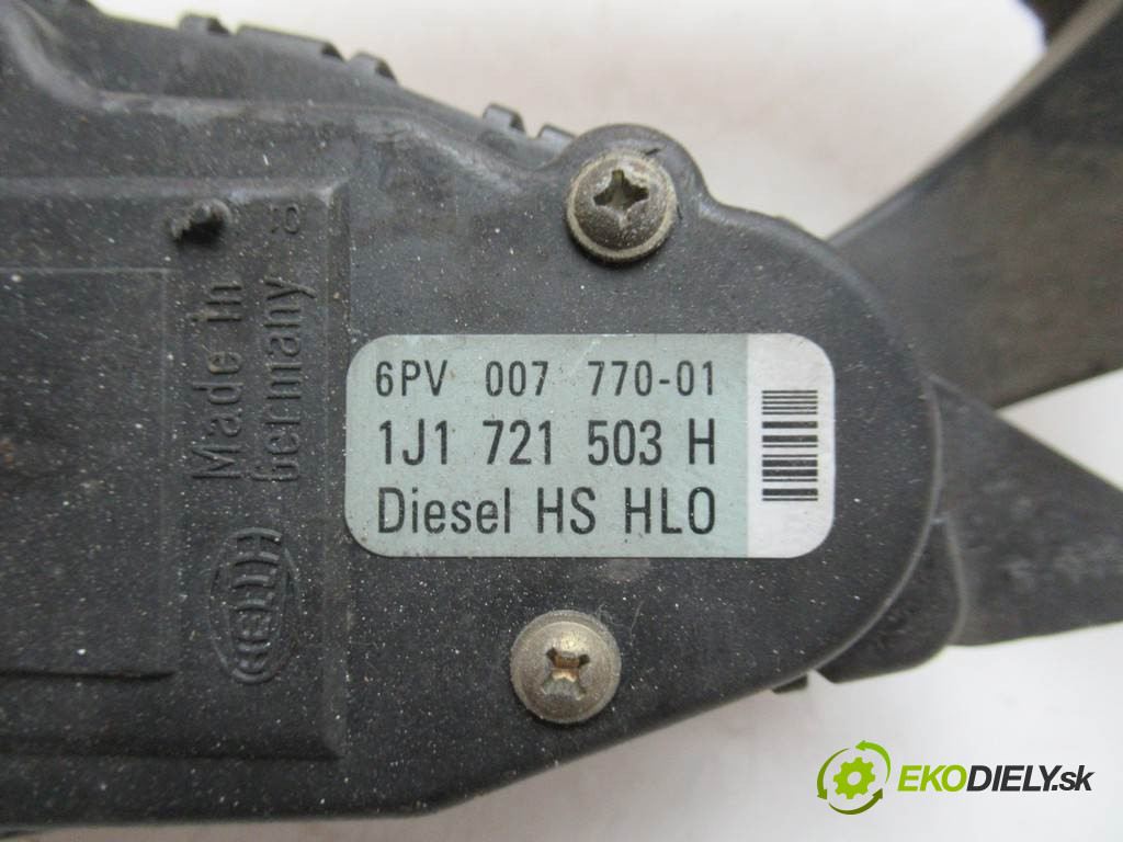 Volkswagen Golf IV       0  potenciometer plynového pedálu 1J1721503H
