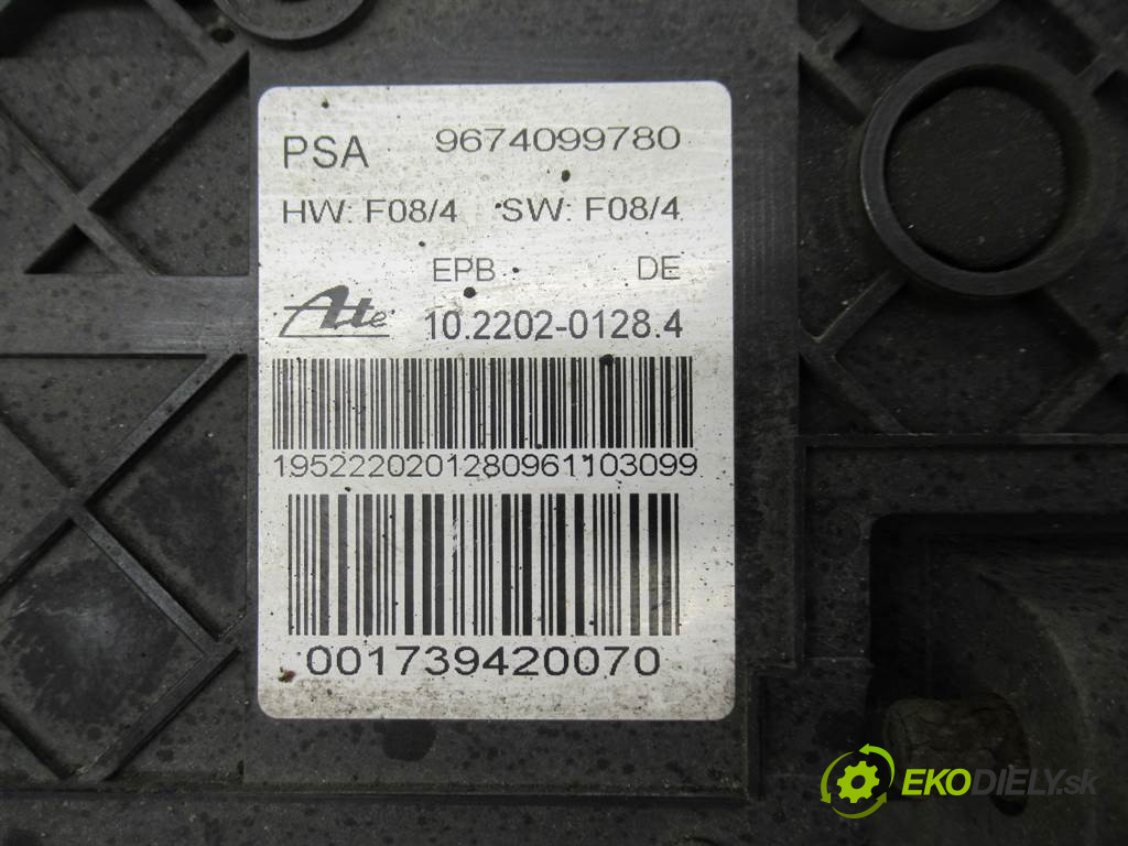 Citroen C5 III       0  brzda ručný elektrický 9674099780