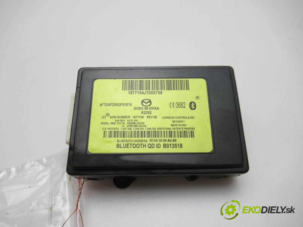 Mazda 6 II       0  modul bluetooth GDN366DHXA