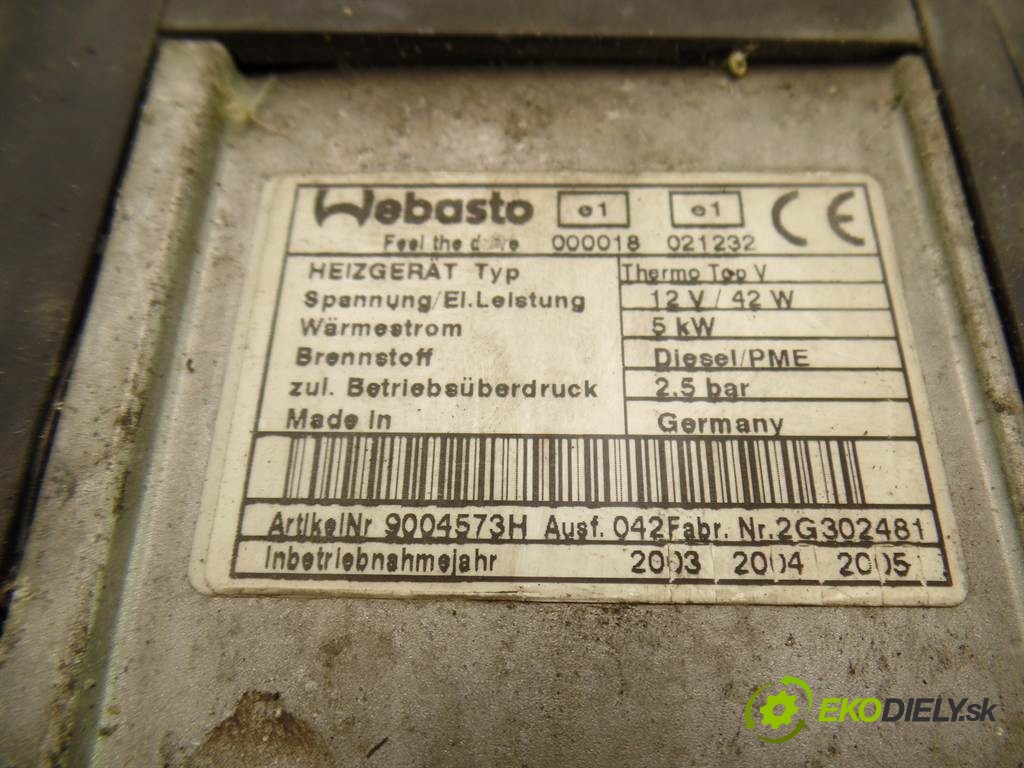 webasto 1K0815065J Volkswagen Touran       0